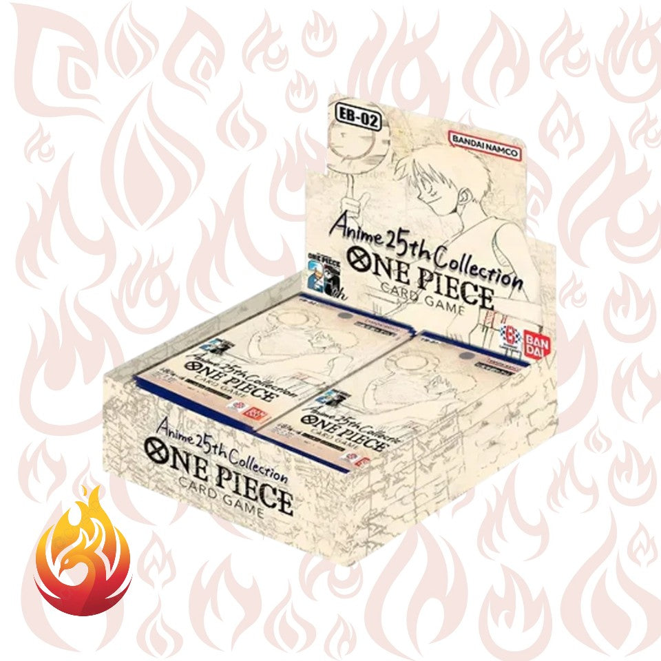 One Piece Card Game - EB02 - Anime 25th Collection - Box da 24 Bustine - EN - La Fenice Store TCG e Giochi