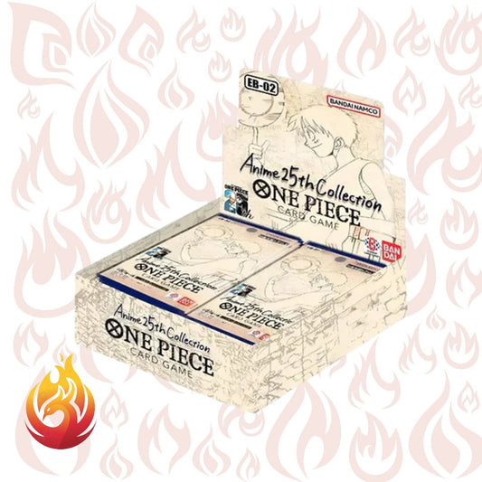One Piece Card Game - EB02 - Anime 25th Collection - Box da 24 Bustine - EN - La Fenice Store TCG e Giochi