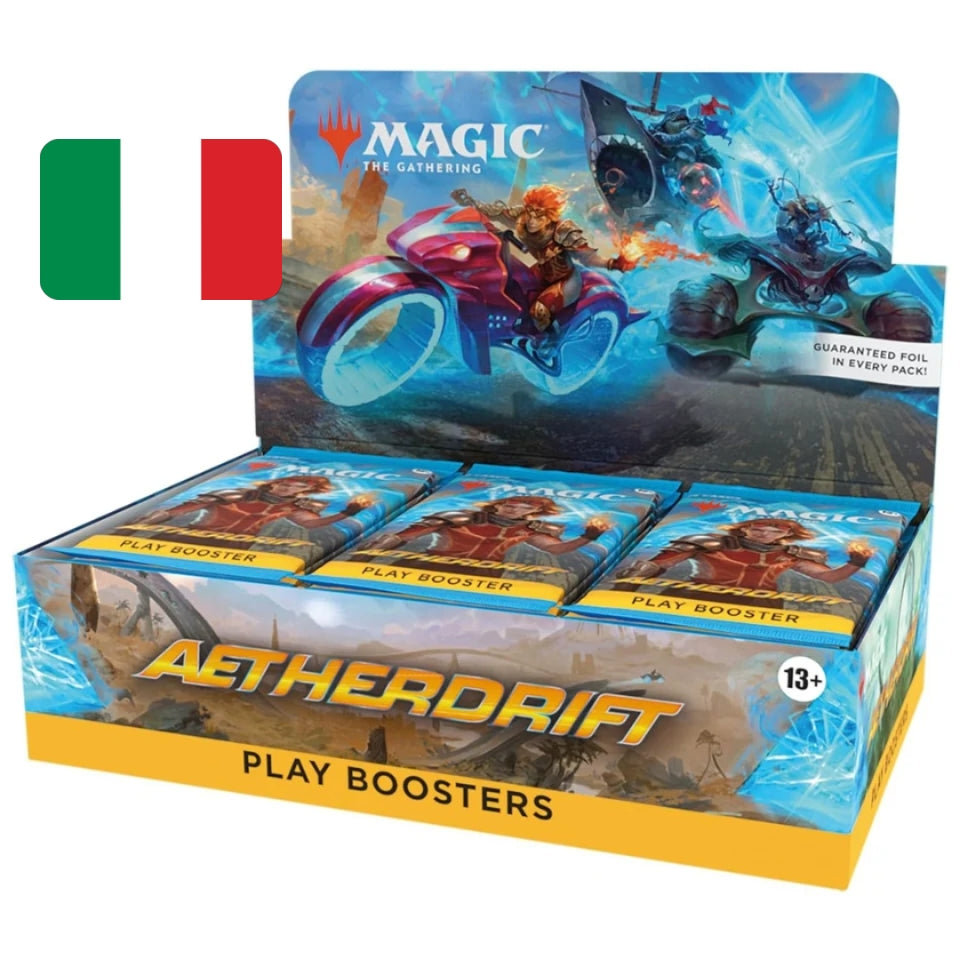 Magic the Gathering - AETHERDRIFT - PLAY BOOSTERS BOX - Box da 30 buste - ITA - La Fenice Store TCG e Giochi