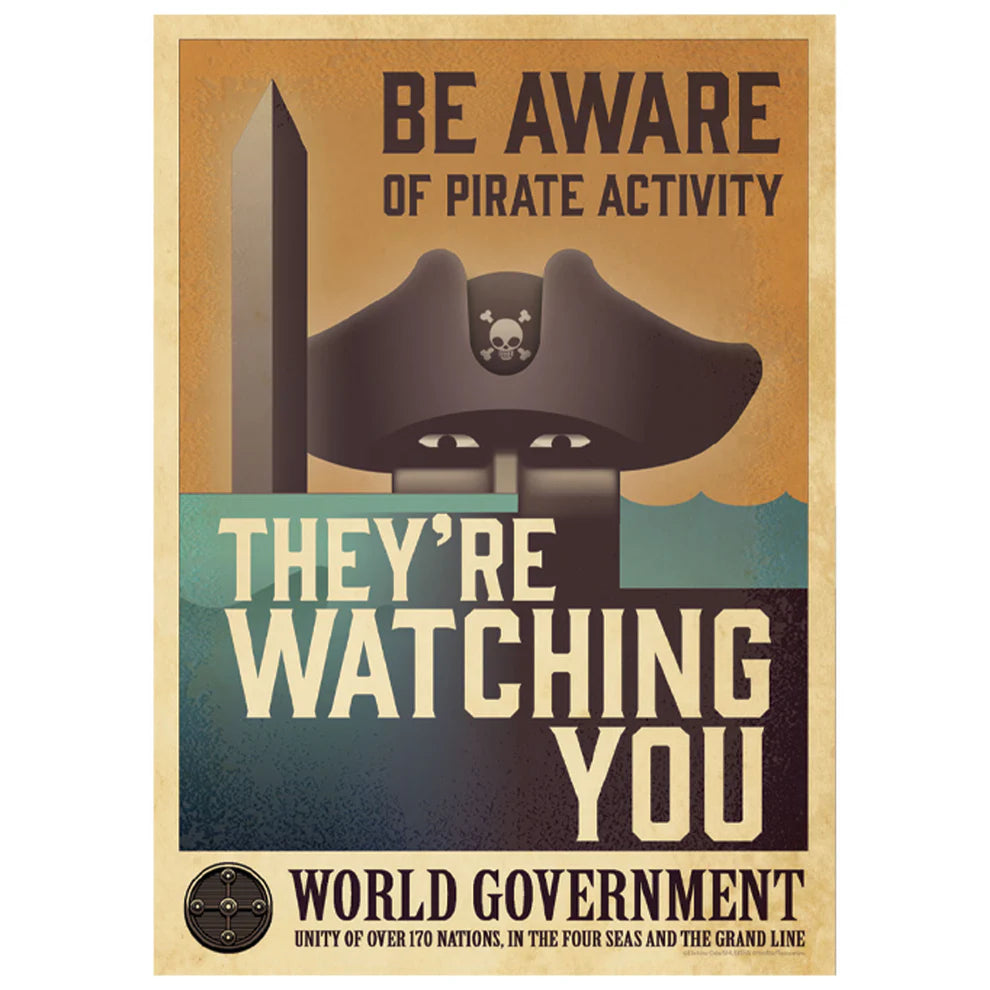 One Piece Card Game - Fanattik - Art Print Be Aware - Limited Edition 42 x 30 cm - La Fenice Store TCG e Giochi