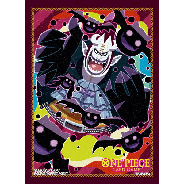 One Piece Card Game - Official Sleeves 8 - Gecko Moria (70pz.) - La Fenice Store TCG e Giochi