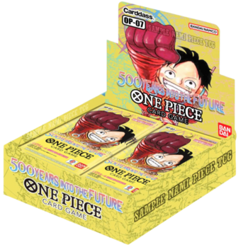 One Piece Card Game OP07 – 500 YEARS INTO THE FUTURE - Booster Box (24 Bustine) - ENG - La Fenice Store TCG e Giochi