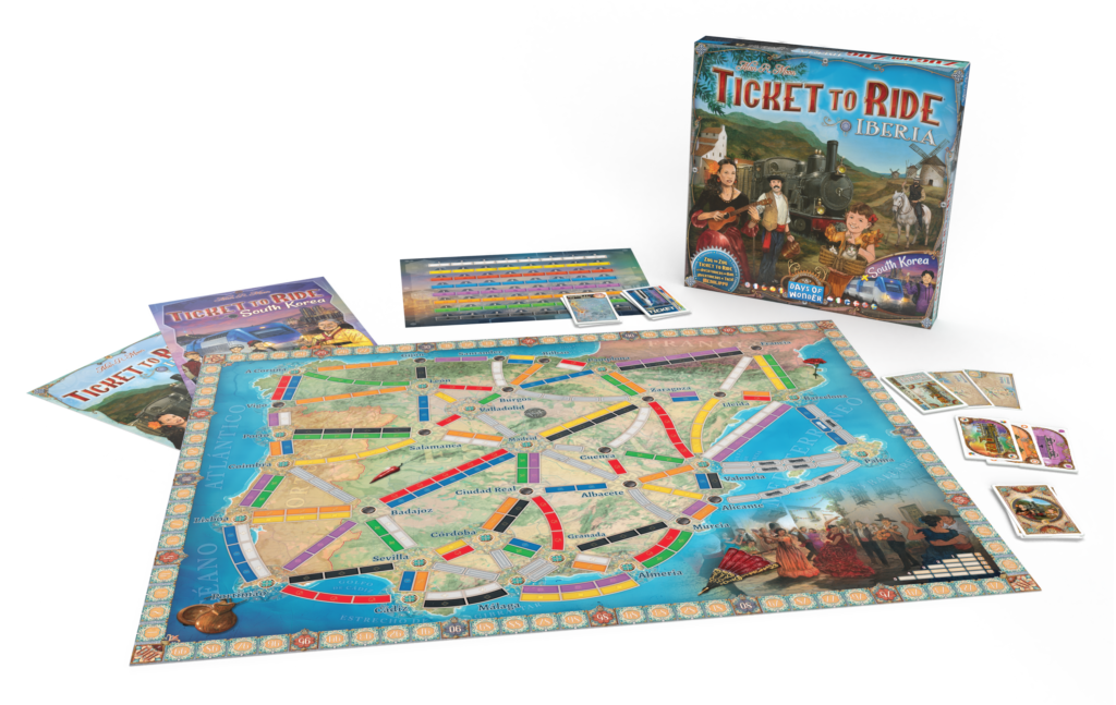 TICKET TO RIDE - IBERIA + SOUTH KOREA - La Fenice Store TCG e Giochi