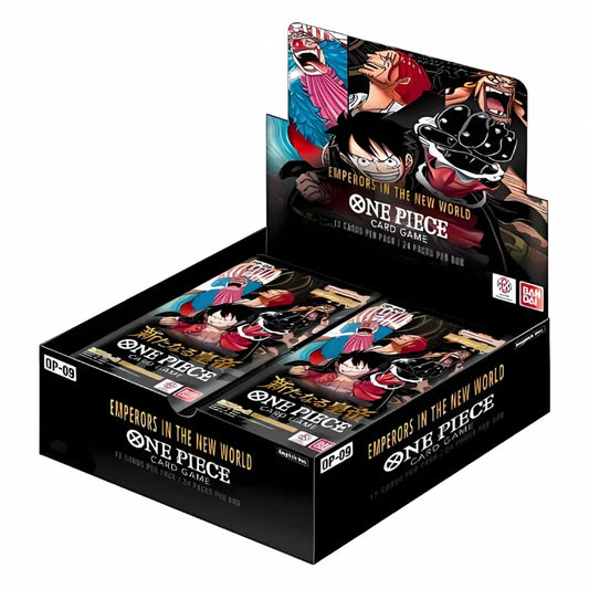 One Piece Card Game - OP09 - Emperors in the New World - Box da 24 Bustine - ENG - La Fenice Store TCG e Giochi