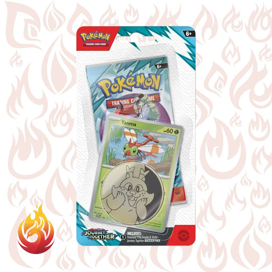 Pokemon - PKM Avventure Insieme (Journey Together) Scarletto & Violetto - Blister 1 Busta: Yanma - ENG - La Fenice Store TCG e Giochi