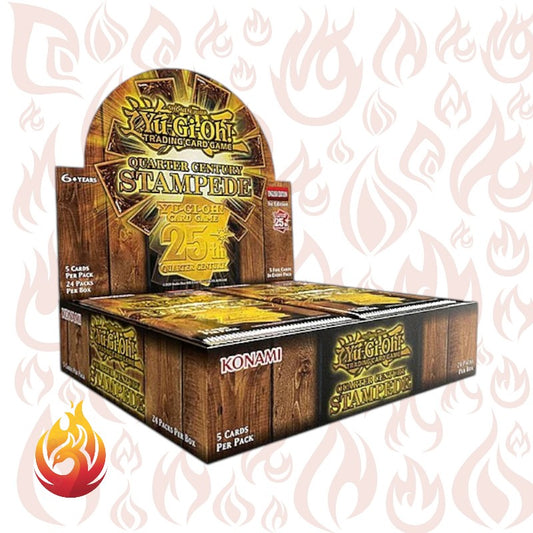 Yu-Gi-Oh! - Quarter Century Stampede - RA04 - Box da 24 buste - ENG - La Fenice Store TCG e Giochi