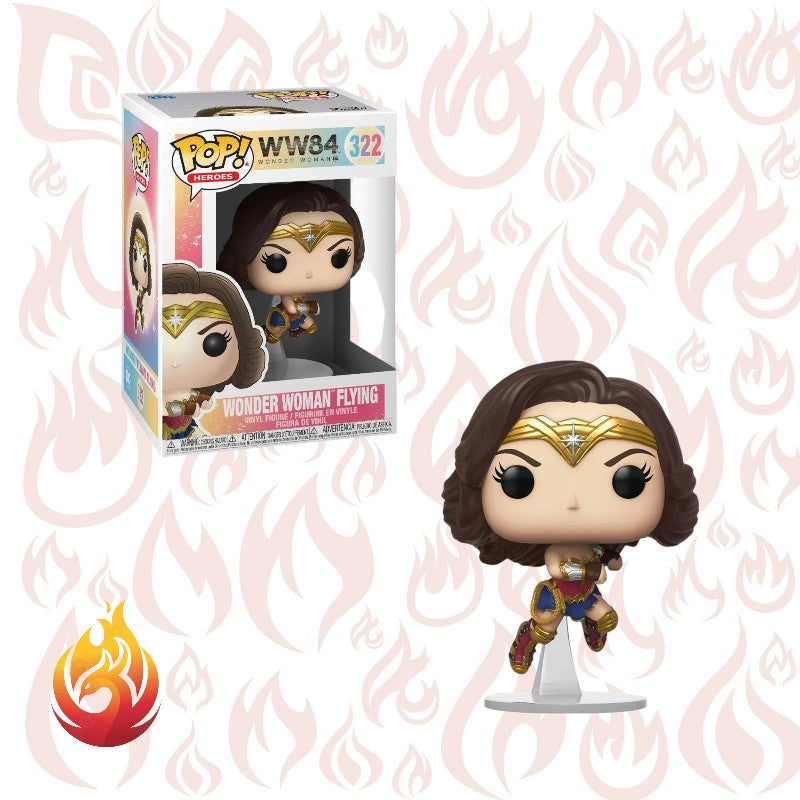 Funko POP! Heroes - WW84 - Wonder Woman Flying - 322 - La Fenice Store TCG e Giochi
