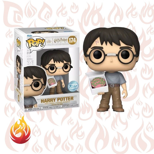 Funko POP! HARRY POTTER - BIRTHDAY HARRY WITH CAKE (EXCLUSIVE) - 174 - La Fenice Store TCG e Giochi