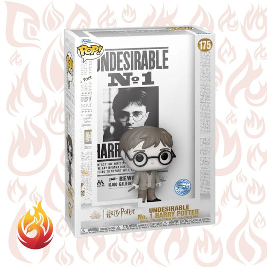 Funko POP! COVERS: HARRY POTTER - HARRY WANTED POSTER (EXCLUSIVE) - 175 - La Fenice Store TCG e Giochi