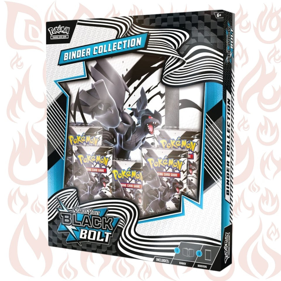 Pokemon Scarlatto & Violetto - Luce Nera & Fuoco Bianco: Binder Collection Zekrom - EN - La Fenice Store TCG e Giochi