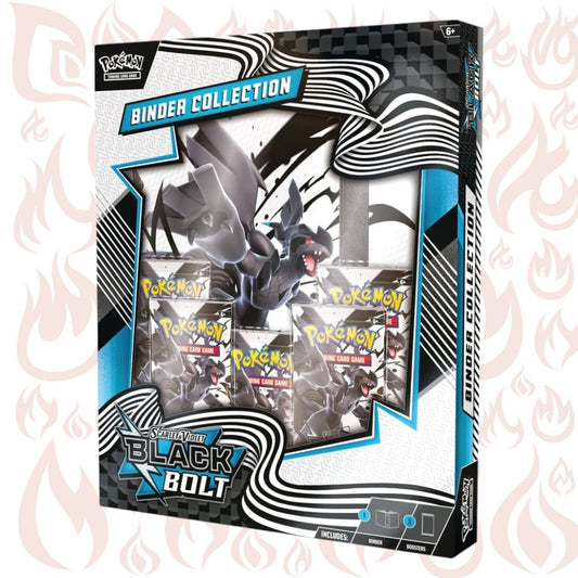 Pokemon Scarlatto & Violetto - Luce Nera & Fuoco Bianco: Binder Collection Zekrom - EN - La Fenice Store TCG e Giochi