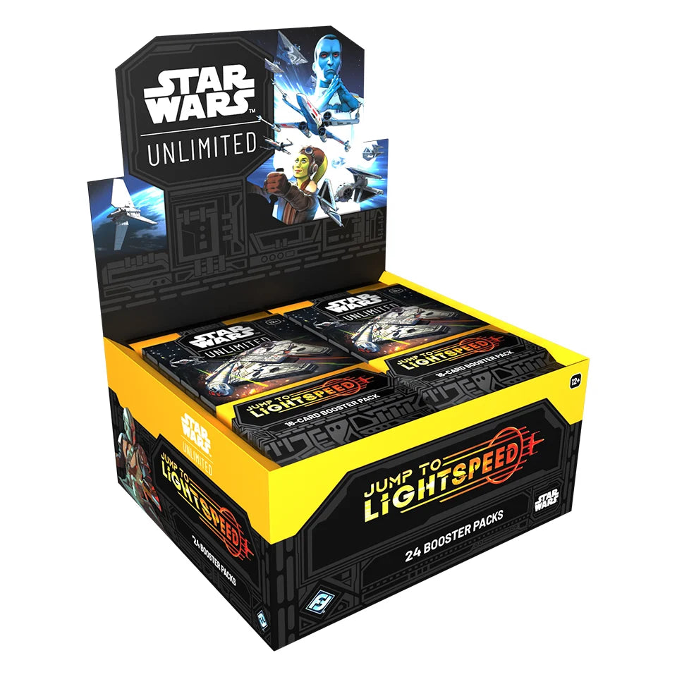 FFG - Star Wars: Unlimited - Jump to Lightspeed Box da 24 Buste - EN - La Fenice Store TCG e Giochi