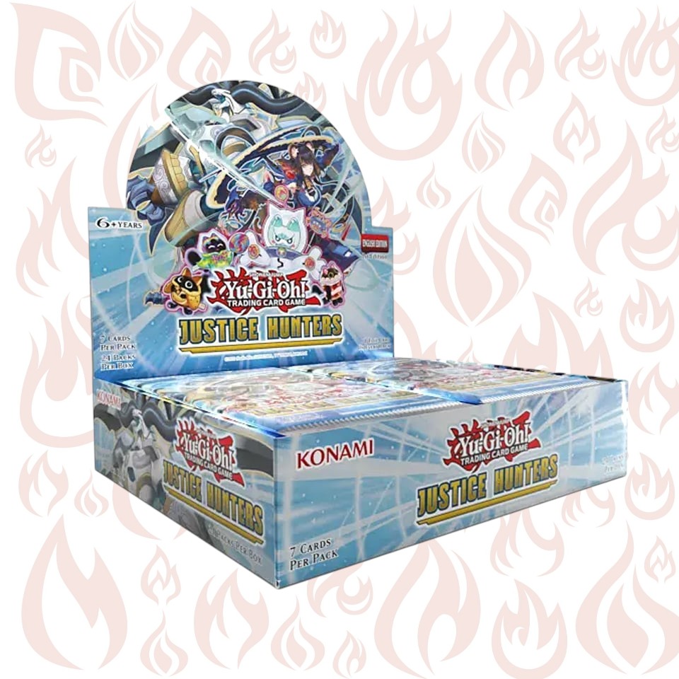 Yu-Gi-Oh! - Justice Hunters - JUSH - Box da 24 buste - ENG - La Fenice Store TCG e Giochi