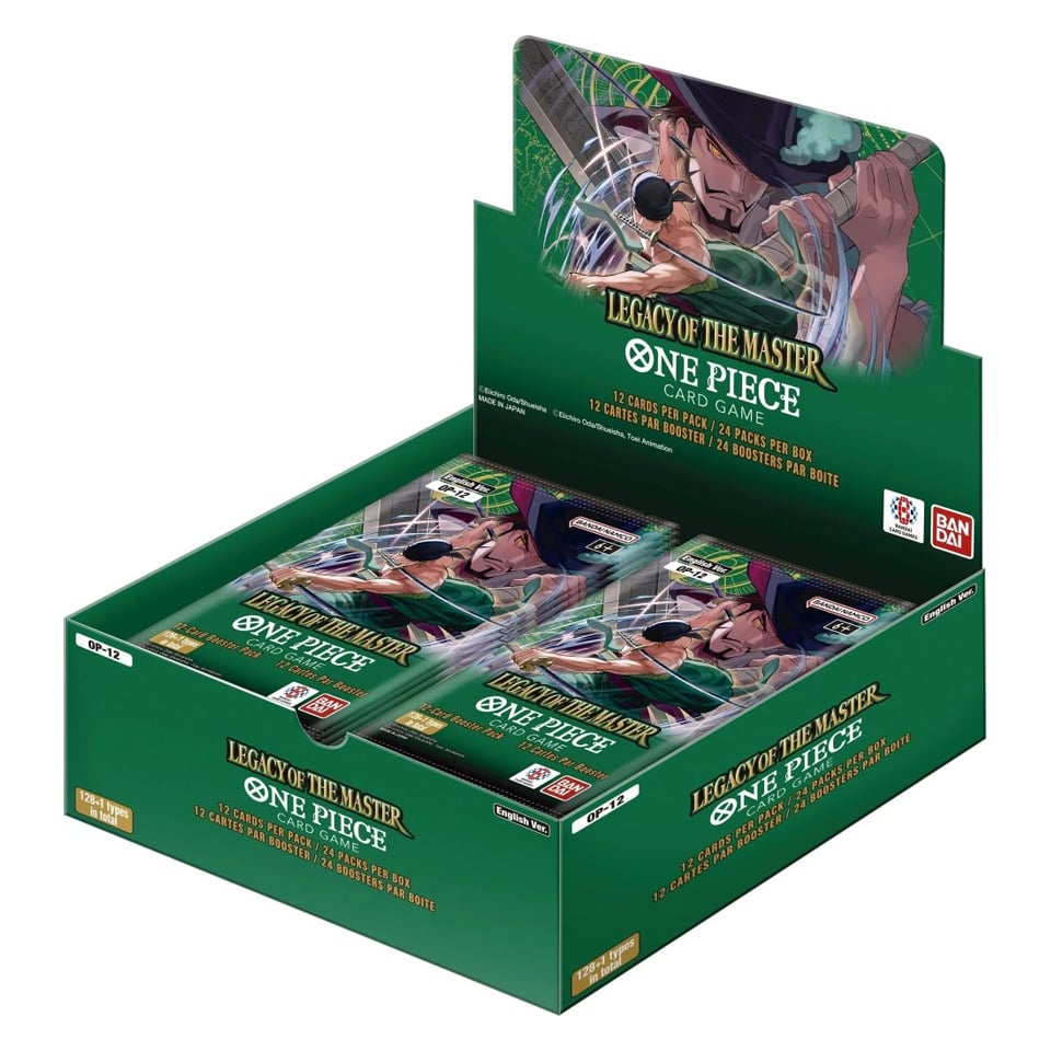 One Piece Card Game OP-12 Legacy of the Master Booster Box (EN) | In Stock - La Fenice Store TCG e Giochi