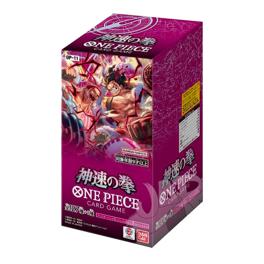 One Piece Card Game - OP11 A Fist of Divine Speed - Box da 24 Bustine - JPN - La Fenice Store TCG e Giochi