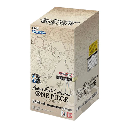 One Piece Card Game - EB02 - Anime 25th Collection - Box da 24 Bustine - JPN - La Fenice Store TCG e Giochi