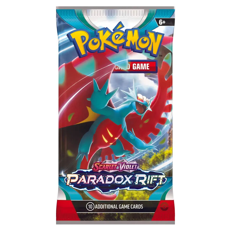 Pokemon - BUSTA di Scarlatto e Violetto PARADOX RIFT - PARADOSSO TEMPORALE - ENG - La Fenice Store TCG e Giochi