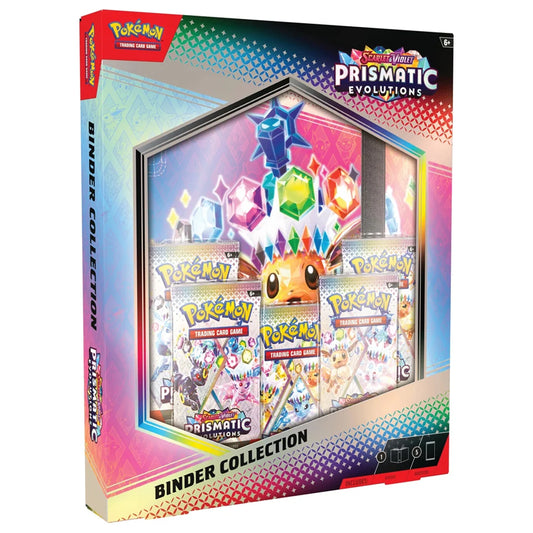 Pokemon - Evoluzioni Prismatiche Binder Collection - ENG - La Fenice Store TCG e Giochi