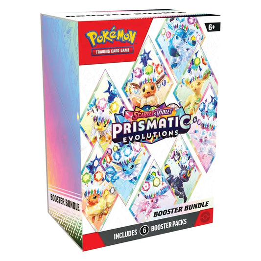 Pokémon Evoluzioni Prismatiche - SSP - Booster Bundle - ENG - La Fenice Store TCG e Giochi