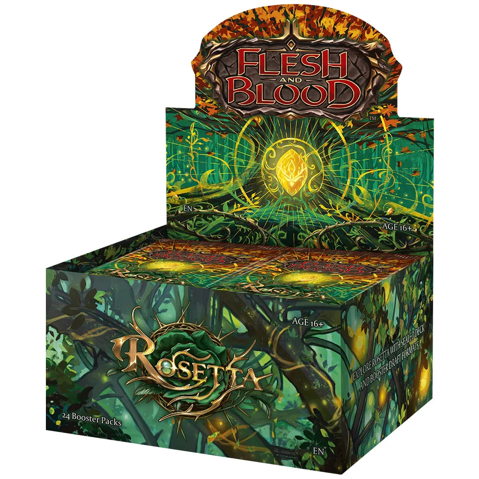 FLESH AND BLOOD TCG: ROSETTA Booster Box da 24 Buste - ENG - La Fenice Store TCG e Giochi