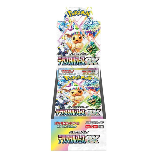Pokemon Box di buste TERASTAL FESTIVAL EX - SV8A - La Fenice Store TCG e Giochi