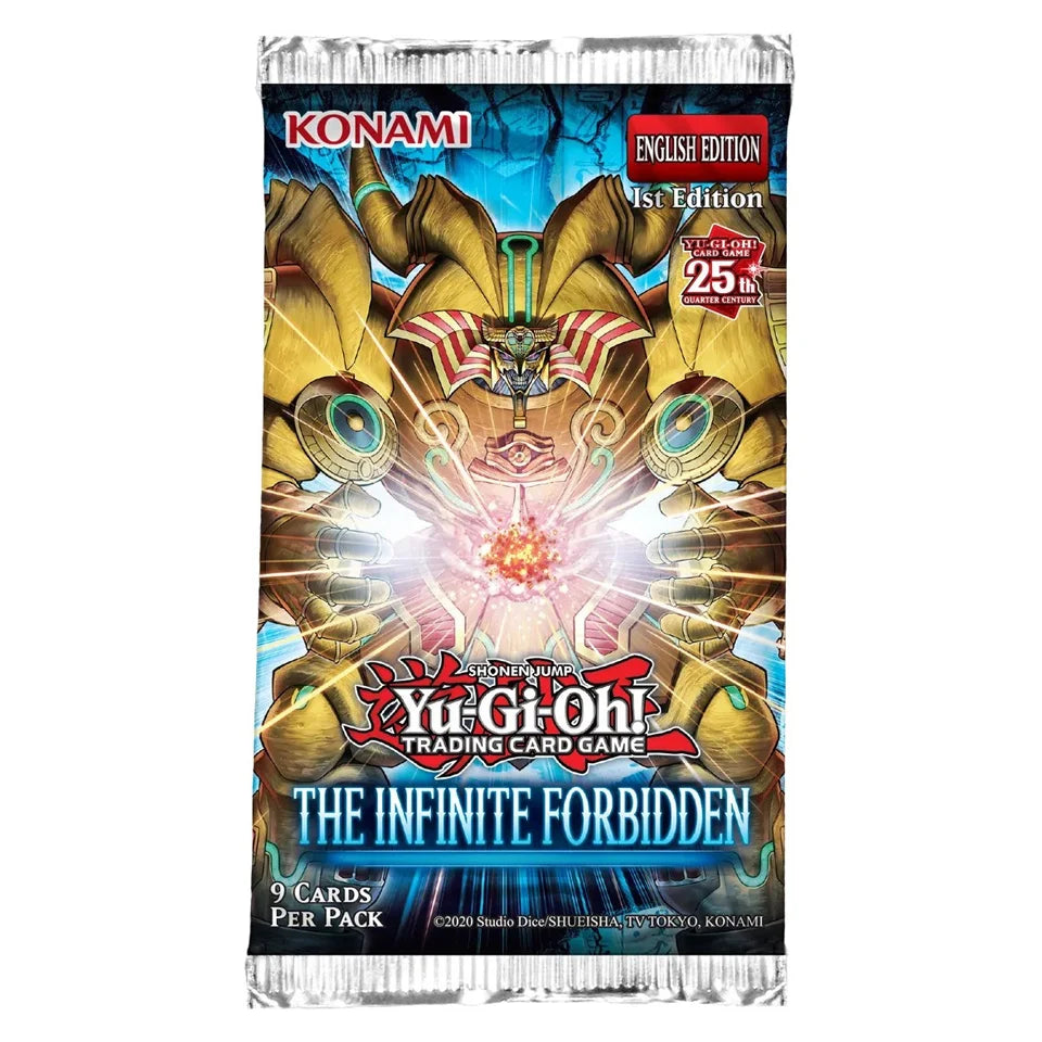 Yu-Gi-Oh! - INFINITE FORBIDDEN - INFO - Busta da 9 carte - ENG - La Fenice Store TCG e Giochi