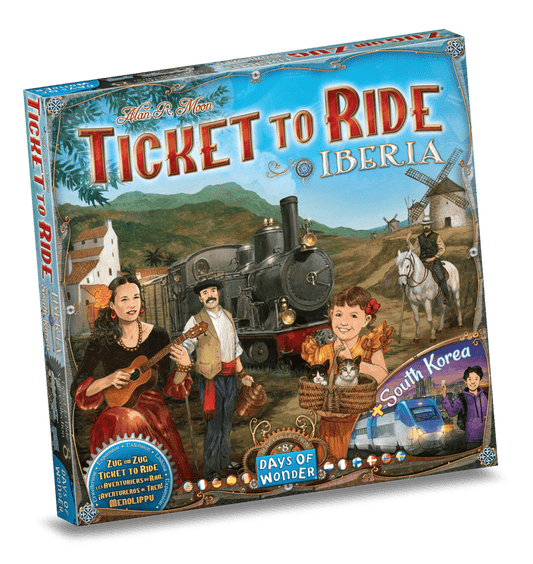 TICKET TO RIDE - IBERIA + SOUTH KOREA - La Fenice Store TCG e Giochi
