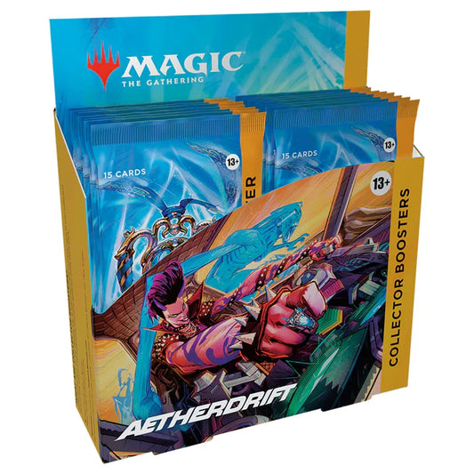 Magic the Gathering - AETHERDRIFT - COLLECTOR BOOSTERS BOX - Box da 12 buste - - La Fenice Store TCG e Giochi