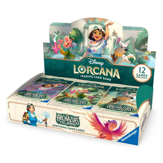 Disney Lorcana - L'Isola di Archazia - Archazias Island - 7ARI - Booster Box 24 Buste - ENG - La Fenice Store TCG e Giochi