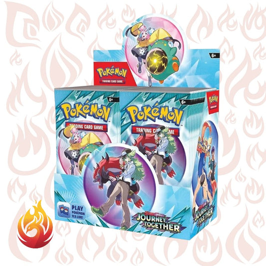 Pokemon - PKM Box di buste di Avventure Insieme (Journey Together) Scarletto & Violetto - Box da 36 buste - ENG - La Fenice Store TCG e Giochi